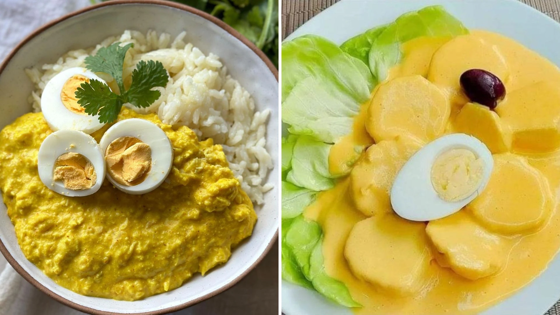 AJI DE GALLINA PAPA A LA HUANCAINA