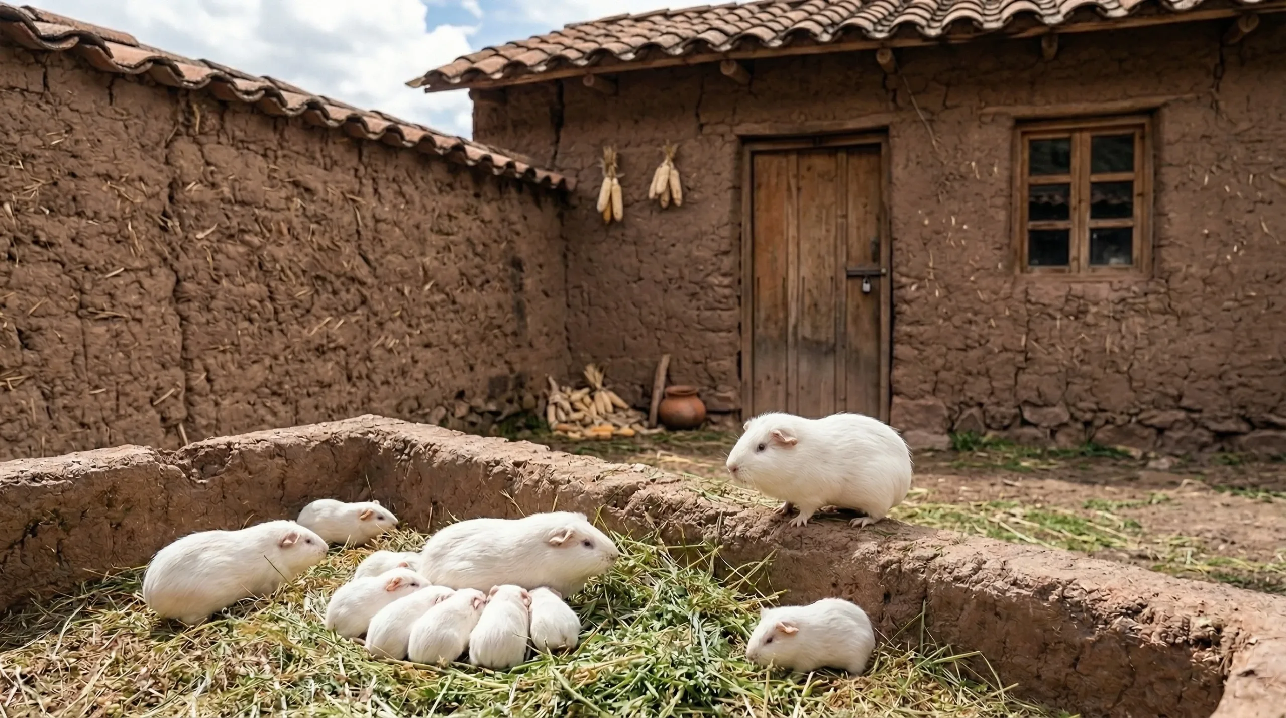 Andean guinea pig in Peru