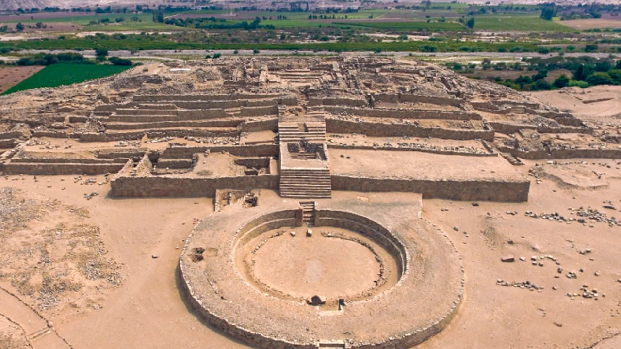 City of Caral in Peru