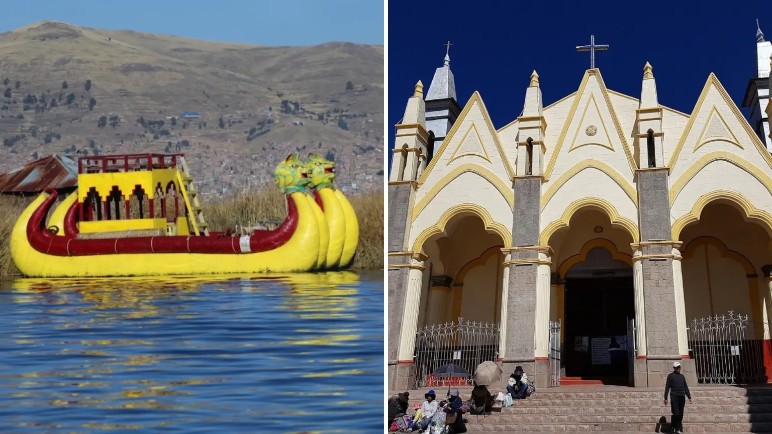 Vista panorámica de la Ciudad de Puno