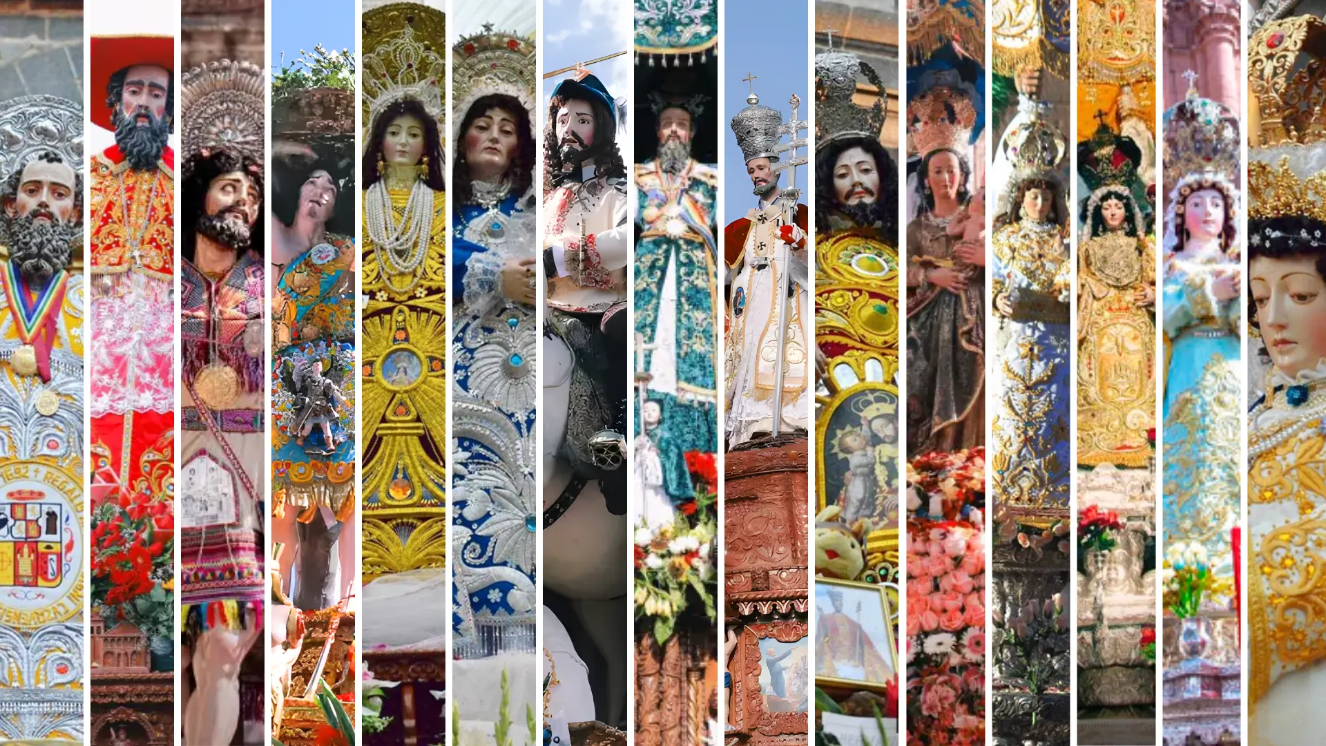 Corpus Christi en Cusco, los 15 santos
