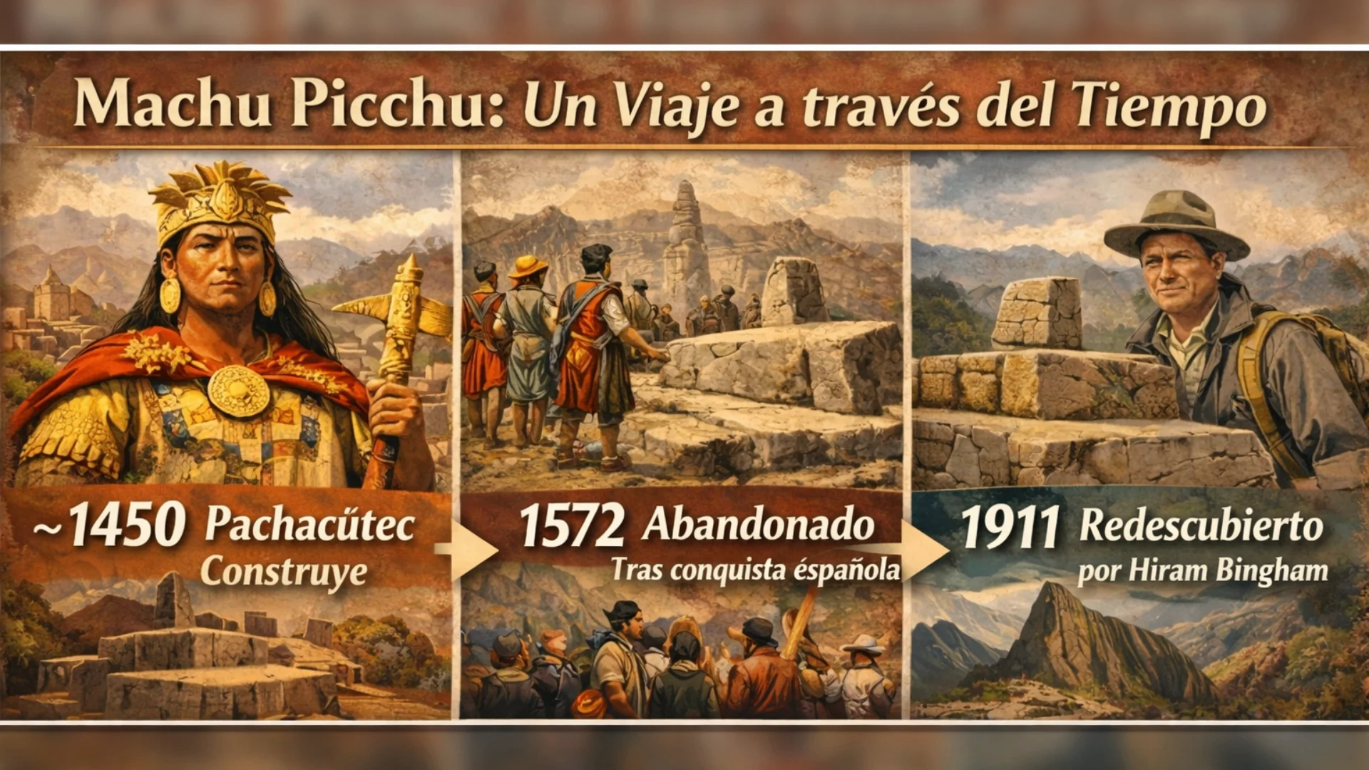 Cronología de la construcción e historia