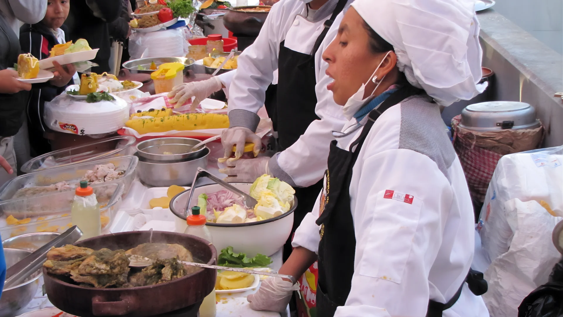 Gastronomy in the independence of Peru