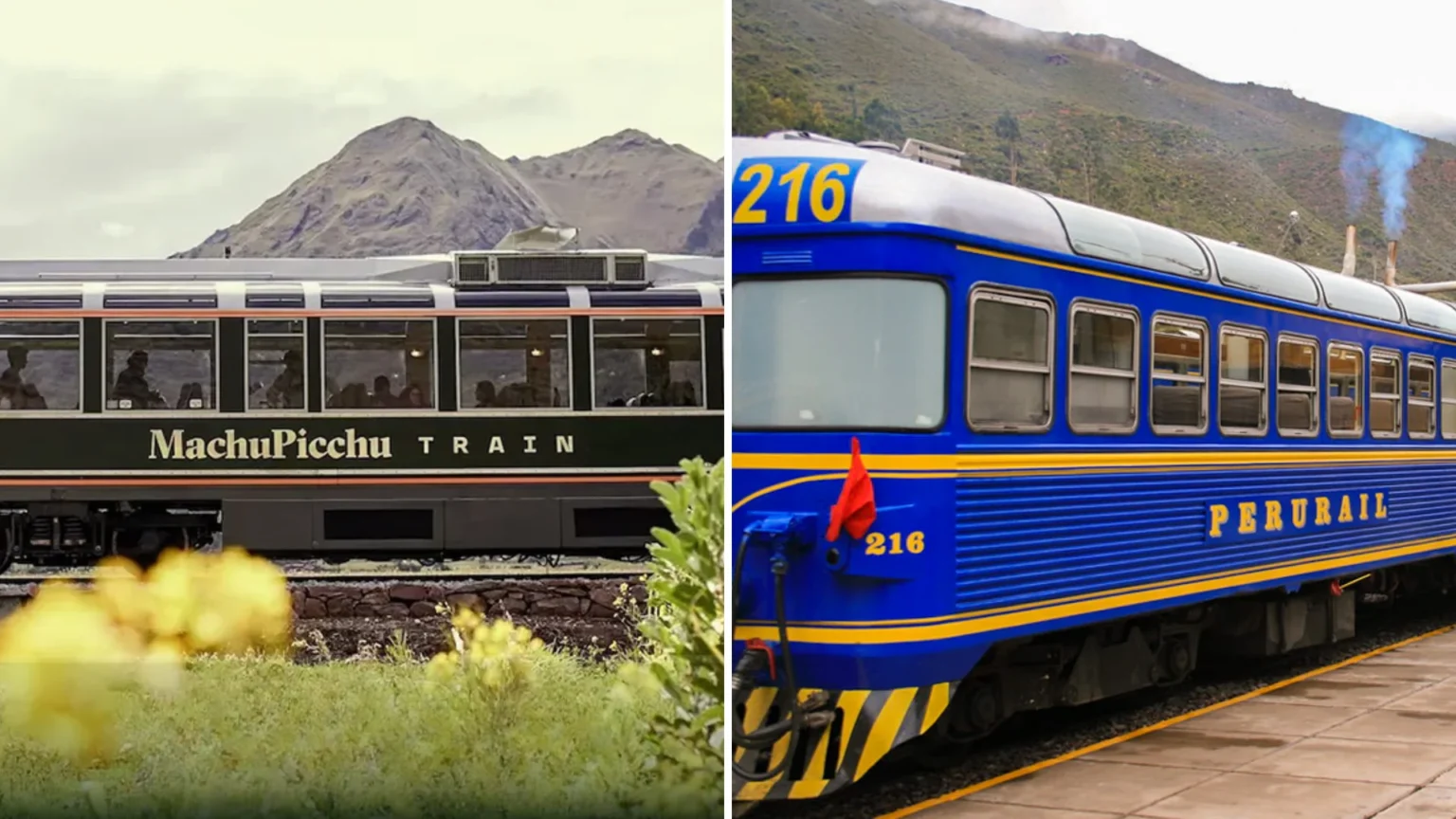 INCA RAIL VS PERU RAIL