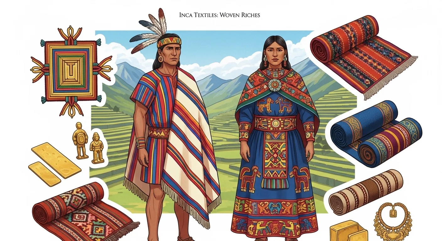 Inca People Clothing and Why Textiles