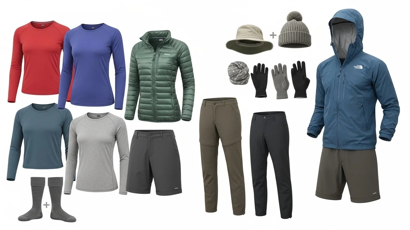 Inca trail clothing