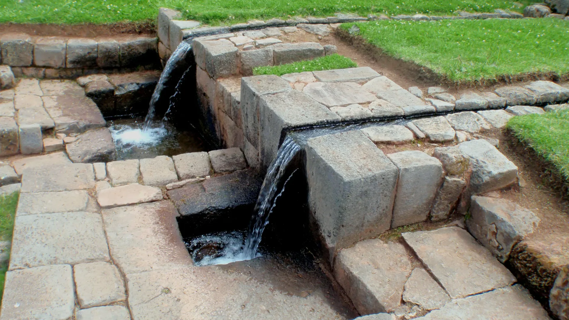 Ingeniería hidráulica en Machu Picchu