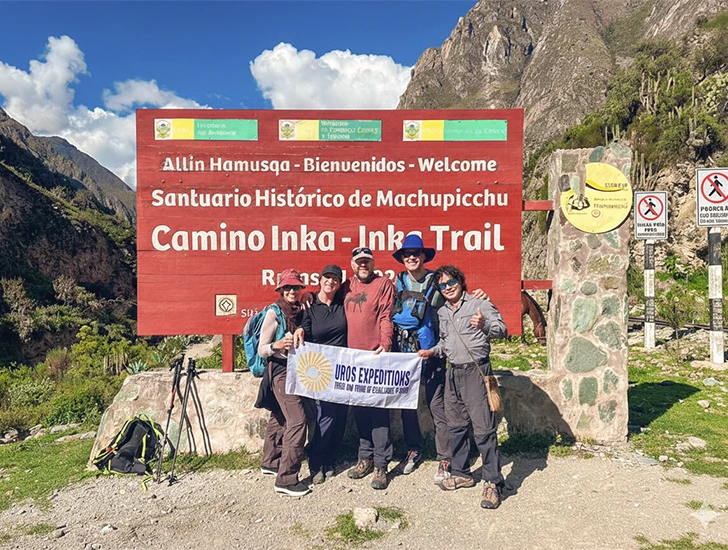 Inicio de camino inca-piskacucho