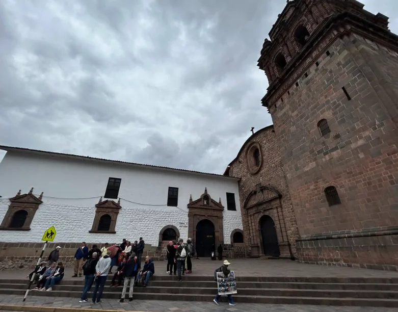 Inside Coricancha temple and its sacred spaces