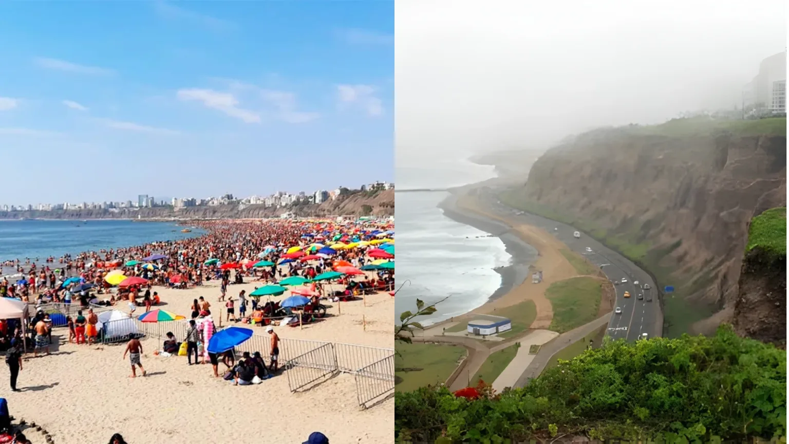 Lima verano e invierno