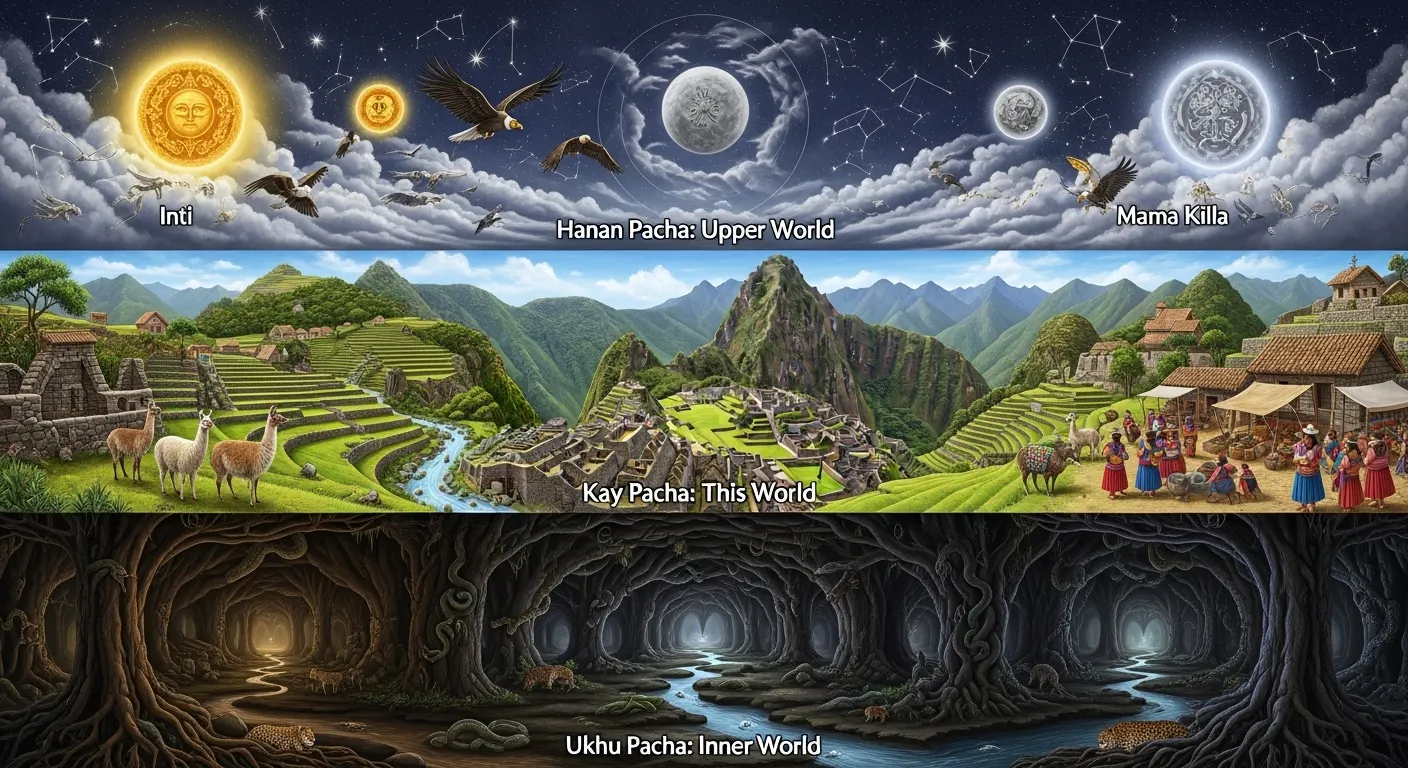 Los tres mundos del universo inca.