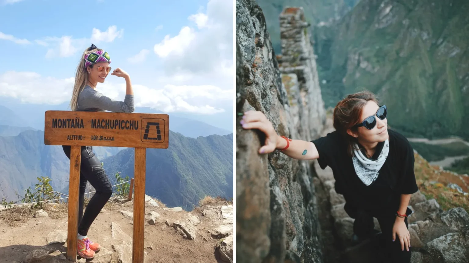 MONTAÑA MACHU PICCHU VS MONTAÑA HUAYNA PICCHU