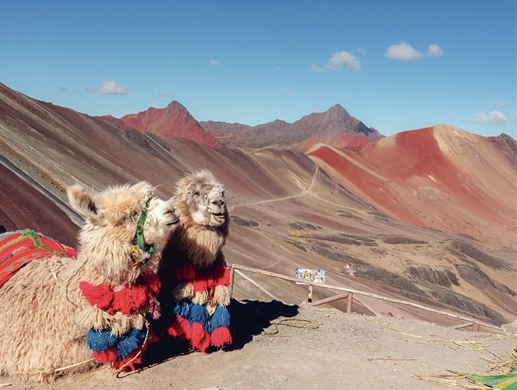 Montaña de colores