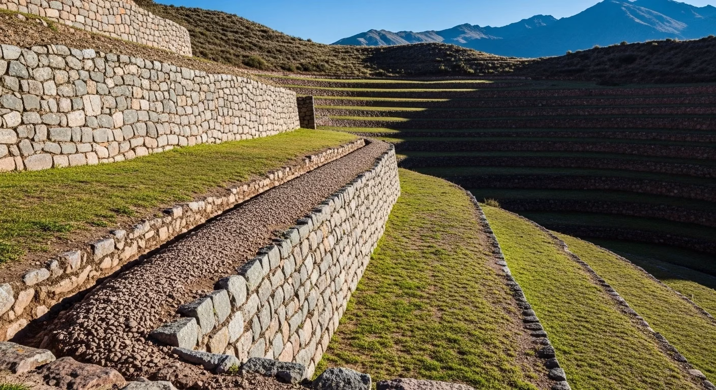 Moray Terraces Peru The Inca Cultural Agricultural Field Laboratory
