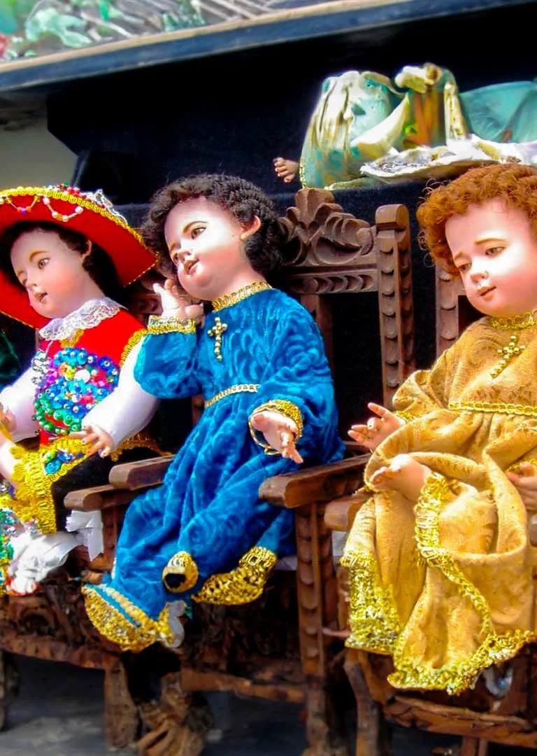 Niño Manuelito en Santurantikuy