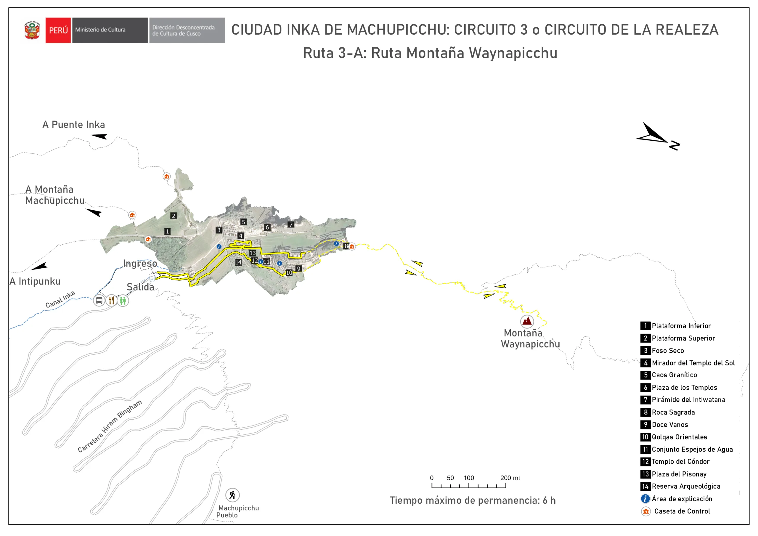 Route 3-A Waynapicchu Mountain Route