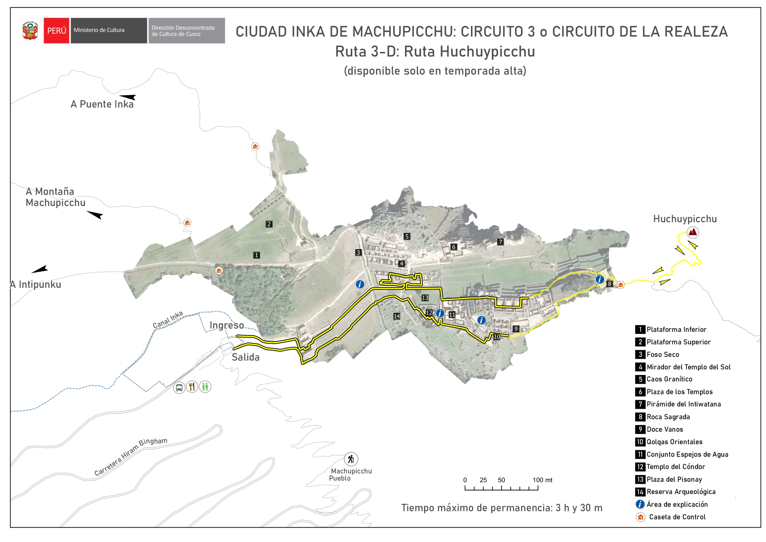 Route 3-D Huchuypicchu Route