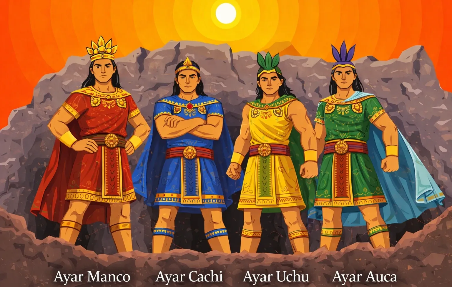 The Legend of the Ayar Brothers