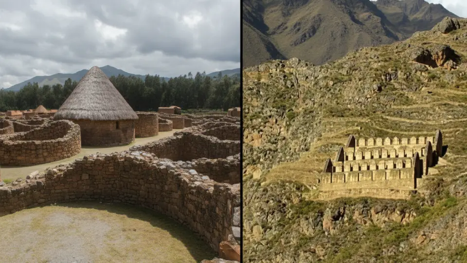 Qollqas – Inca storage structures