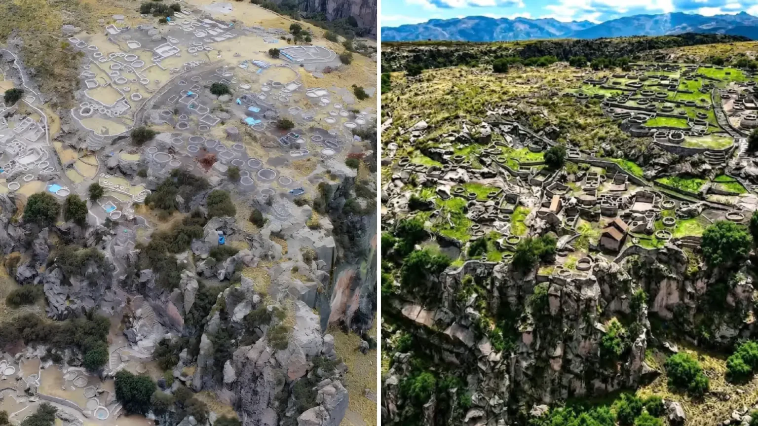 antes y después del redescubrimiento de taqrachullo