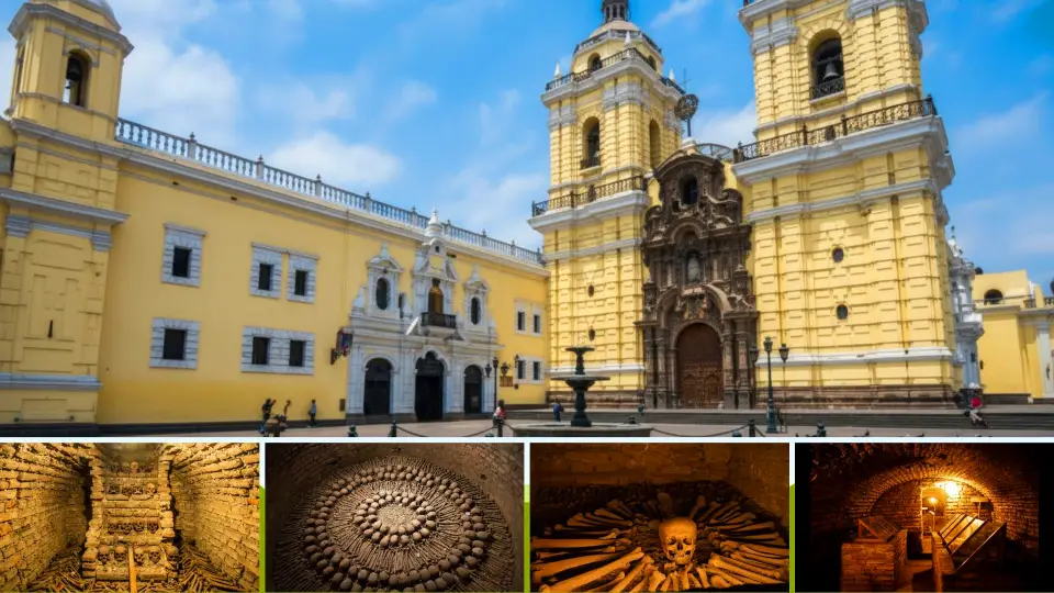 Convent of San Francisco of Assisi offering tours of its catacombs