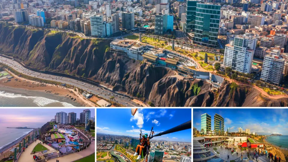 Larcomar tourist attraction in Lima