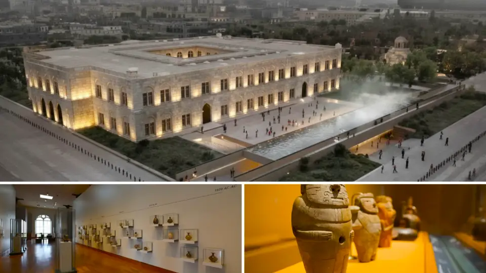 MALI Museum in Lima displaying pre-Hispanic cultural objects