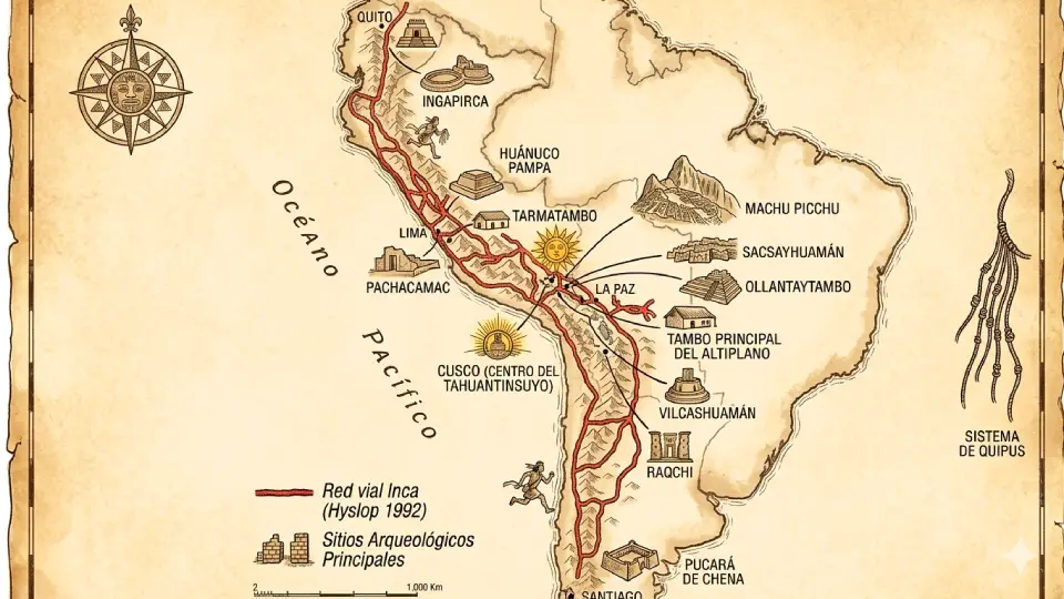 Camino Inda como centro de red vial en el Imperio Inca