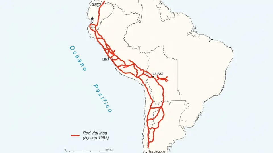 Extencion del camino Inca durante el Tahuantinsuyo en la epoca Inca
