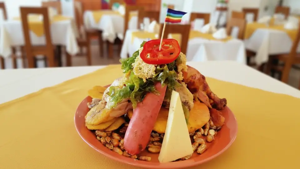Chiriuchu in restaurants and venues in Cusco during city festivities