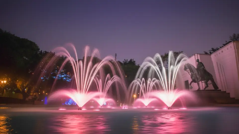Monumento a Fermín Tangüis en el parque mágico del agua