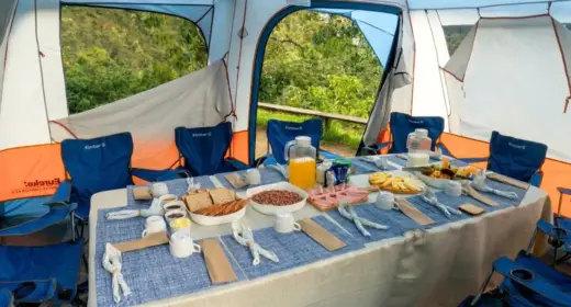 Food on a Luxury Inca Trail