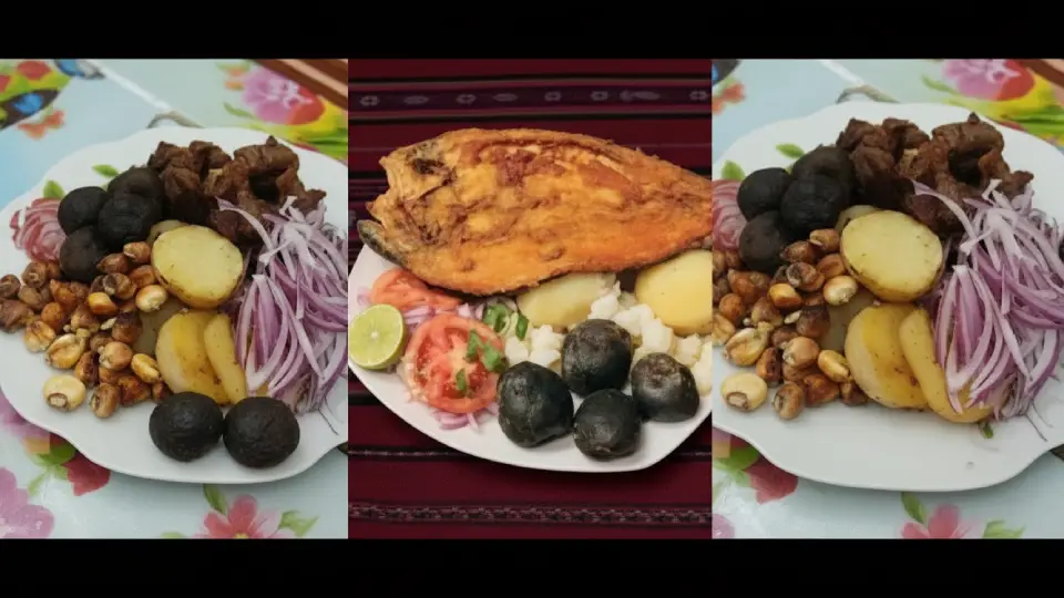 Comida al paso en el señor de Qoyllority