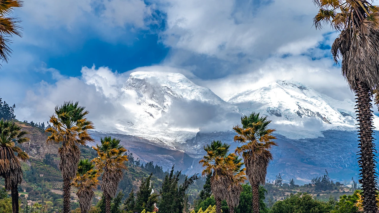 Cordillera Blanca in Peru