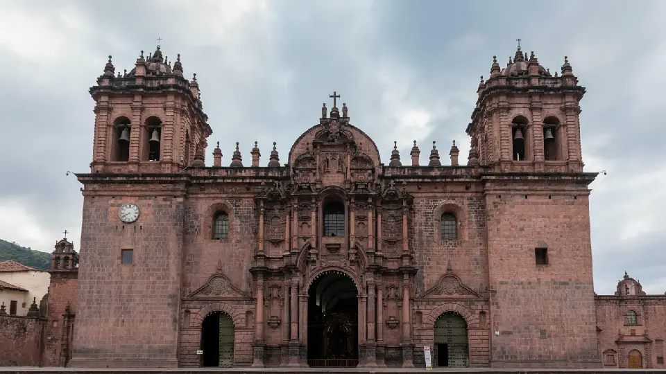 Cusco Cathedral during morning mass