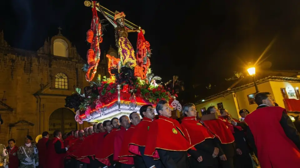 Procesion del señor de los Temblores en Semana Santa