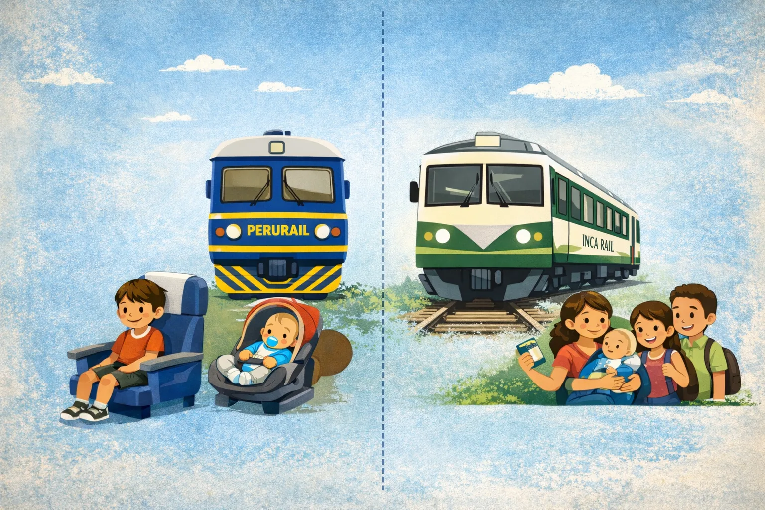 descuento para niños en peru rail e inca rail