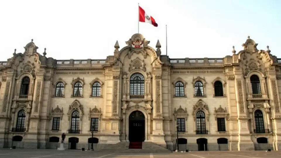 Government Palace of Peru in Lima