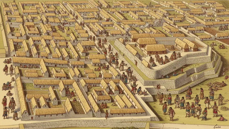 ciudad del Cusco en la época Inca