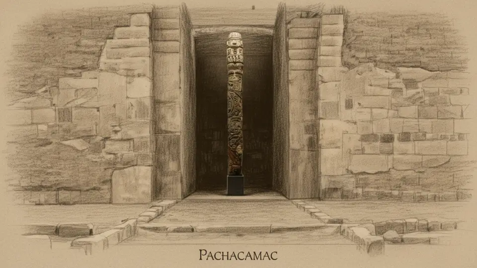 Pachacamac Oracle during the Inca Empire