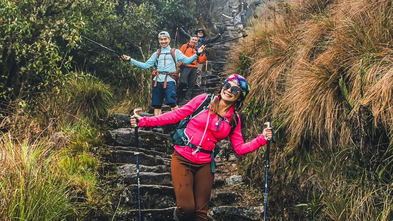 Vista del Camino Inca rumbo a Machu Picchu antes de su cierre por mantenimiento en 2026