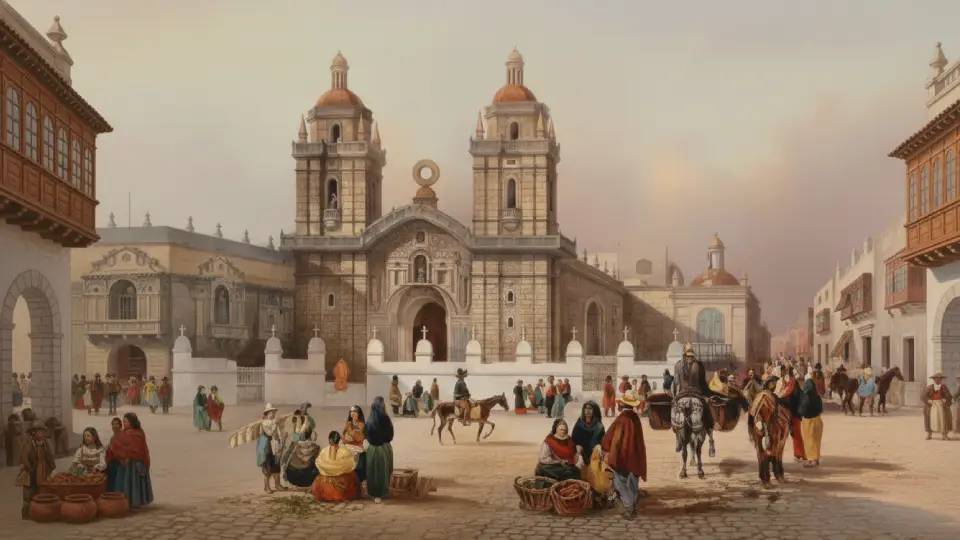Lima capital del Perú en la época colonial