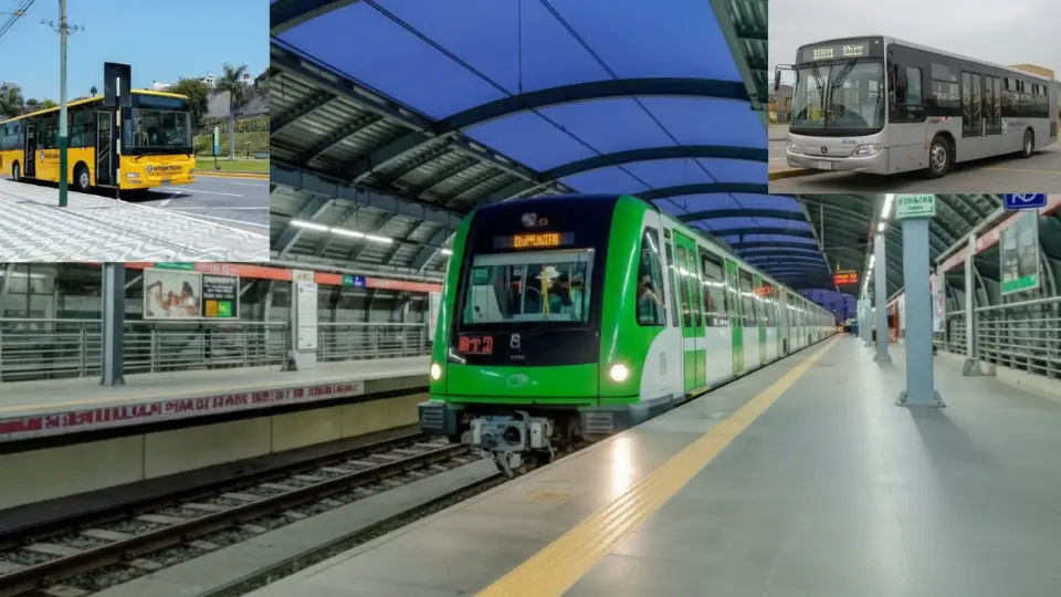 Metropolitano in Lima, capital of Perú