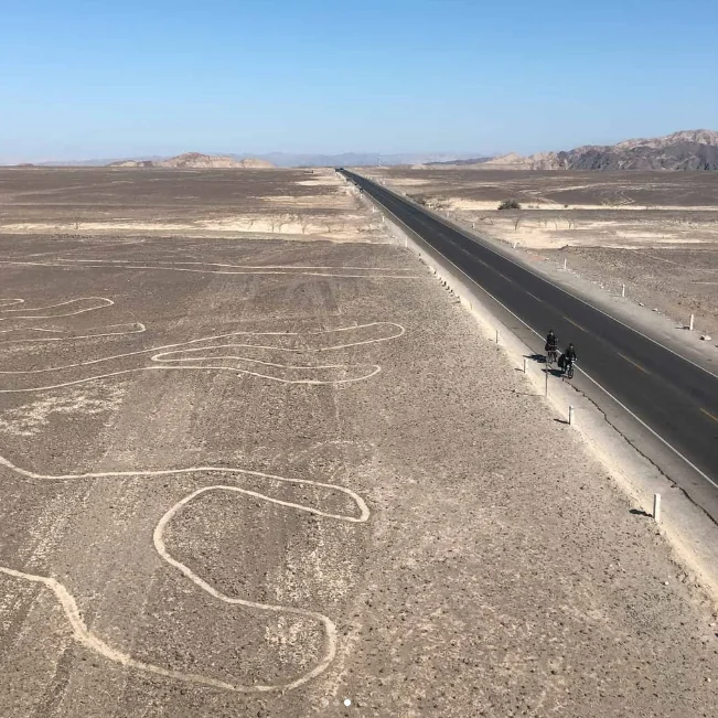 nazca lines from the ground