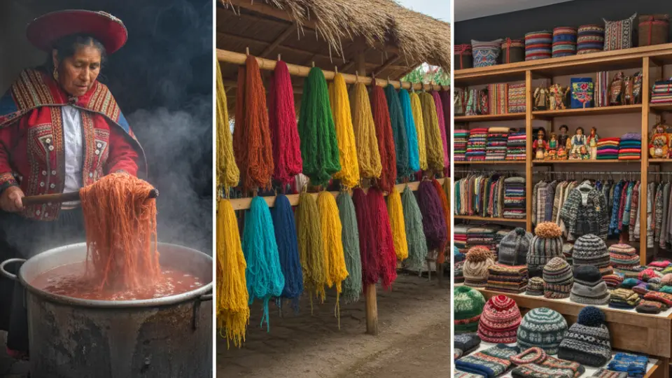 Origin of textile centers in Chinchero