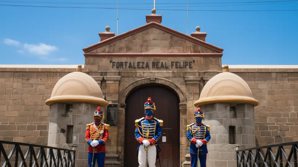 Vista de la fortaleza Real San Felipe