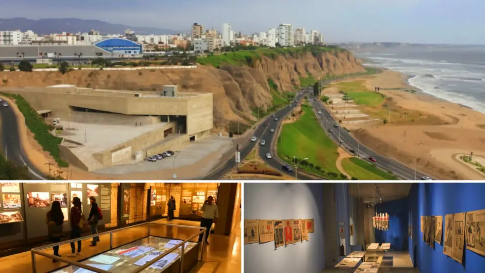 Museo LUM en Lima que muestra restos culturales pre hispanicas