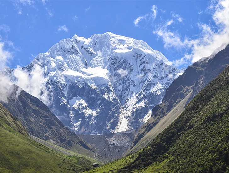 Salkantay and Humantay 2-day hike with Uros Expeditions, a short adventure through turquoise lakes and snow-capped mountains in Cusco