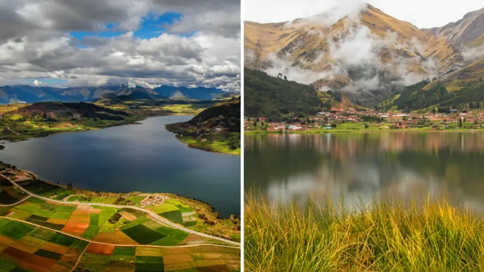 Laguna de Piuray y Huaypo en Chinchero