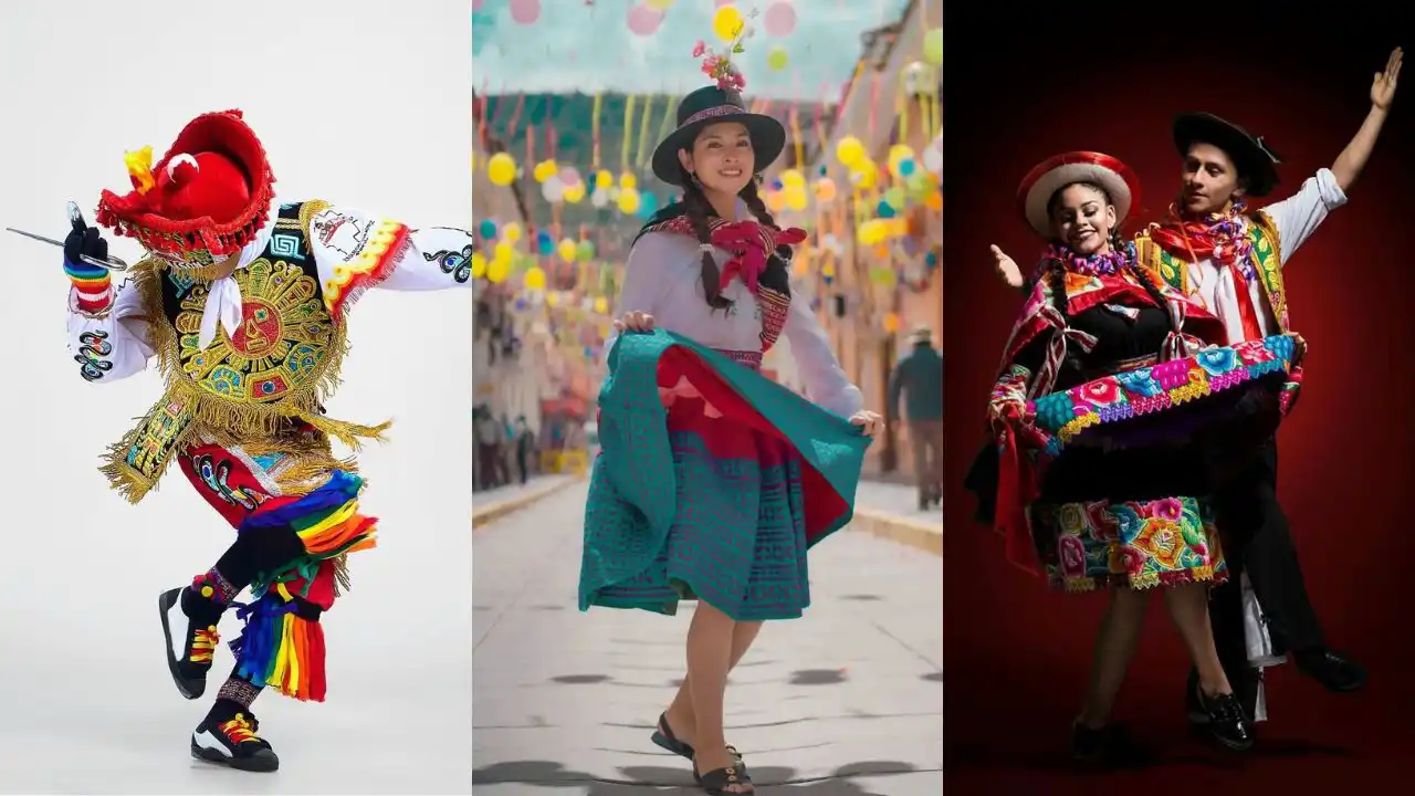 Danza de las Tijeras, Carnaval de Ayacucho y Huaylas de Junín. 